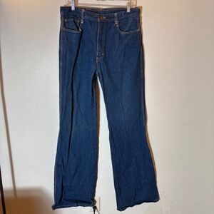 Peter Golding Vintage Dark‎ Wash Straight Leg Denim Jeans Blue Size 34 Hong Kong
